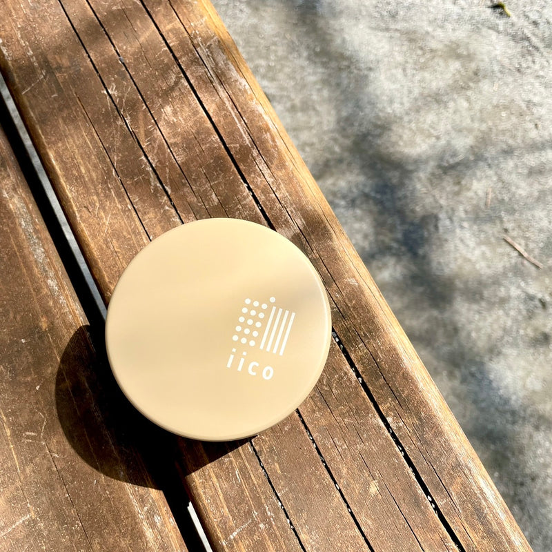 Round can of iico # Komatsuna